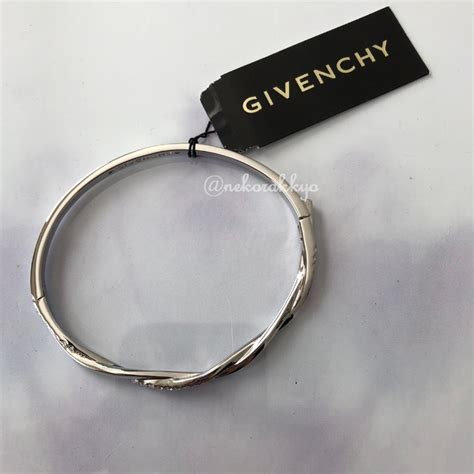 givenchy pavé twist bangle bracelet|givenchy flex line bracelet.